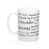 Colorado Springs, CO Mug