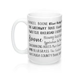 Boone, NC Mug