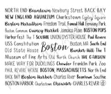 Boston, MA Travel Mug
