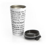 Cleveland, OH Travel Mug
