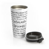 Colorado Springs, CO Travel Mug