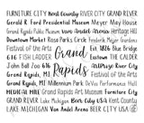 Grand Rapids, MI Travel Mug