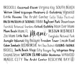 Miami, FL Travel Mug