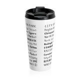 Raleigh, NC Travel Mug