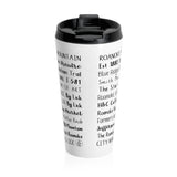 Roanoke, VA Travel Mug