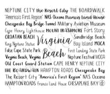 Virginia Beach, VA Travel Mug