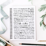 Wedding Spiral Notebook