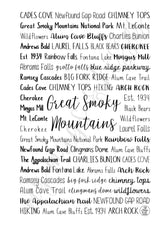 Great Smoky Mountains Spiral Notebook