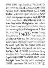 Seattle, WA Spiral Notebook
