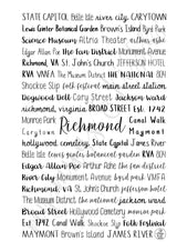 Richmond, VA Spiral Notebook
