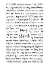 Long Island, NY Spiral Notebook