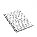 Long Island, NY Spiral Notebook