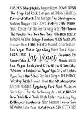 Las Vegas, NV Spiral Notebook