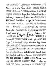Cape Cod, MA Spiral Notebook