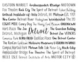 Detroit, MI Digital Download