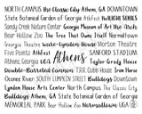 Athens, GA Digital Download