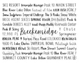 Breckenridge, CO Digital Download