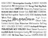 Morgantown, WV Digital Download