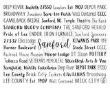 Sanford, NC Digital Download