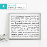 Waco, TX Digital Download