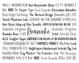 Roanoke, VA Digital Download