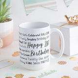 21st Birthday Mug