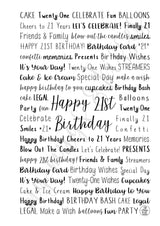 21st Birthday Spiral Notebook