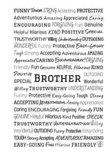 Brother Spiral Notebook