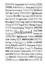 Girlfriend Spiral Notebook