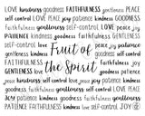 Fruit of the Spirit Digital Download