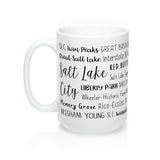 Salt Lake City, UT Mug