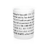 Prayer Scriptures Mug