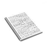 Prayer Scriptures Spiral Notebook