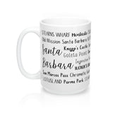 Santa Barbara, CA Mug