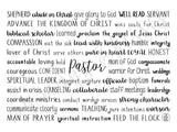 Pastor Tumbler