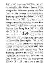 Tulsa, OK Spiral Notebook