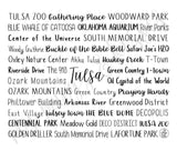 Tulsa, OK Travel Mug