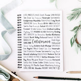California Spiral Notebook