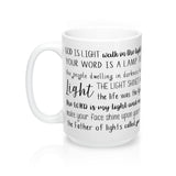 Light Scriptures Mug