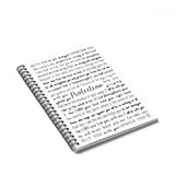 Protection Scriptures Spiral Notebook