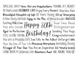 80th Birthday Tumbler