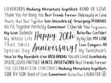 20th Anniversary Tumbler