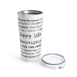 30th Anniversary Tumbler