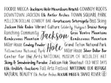 Jackson Hole, WY Tumbler