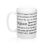 Miracles of Jesus Mug