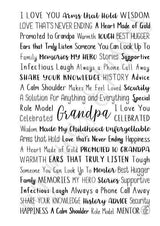Grandpa Spiral Notebook