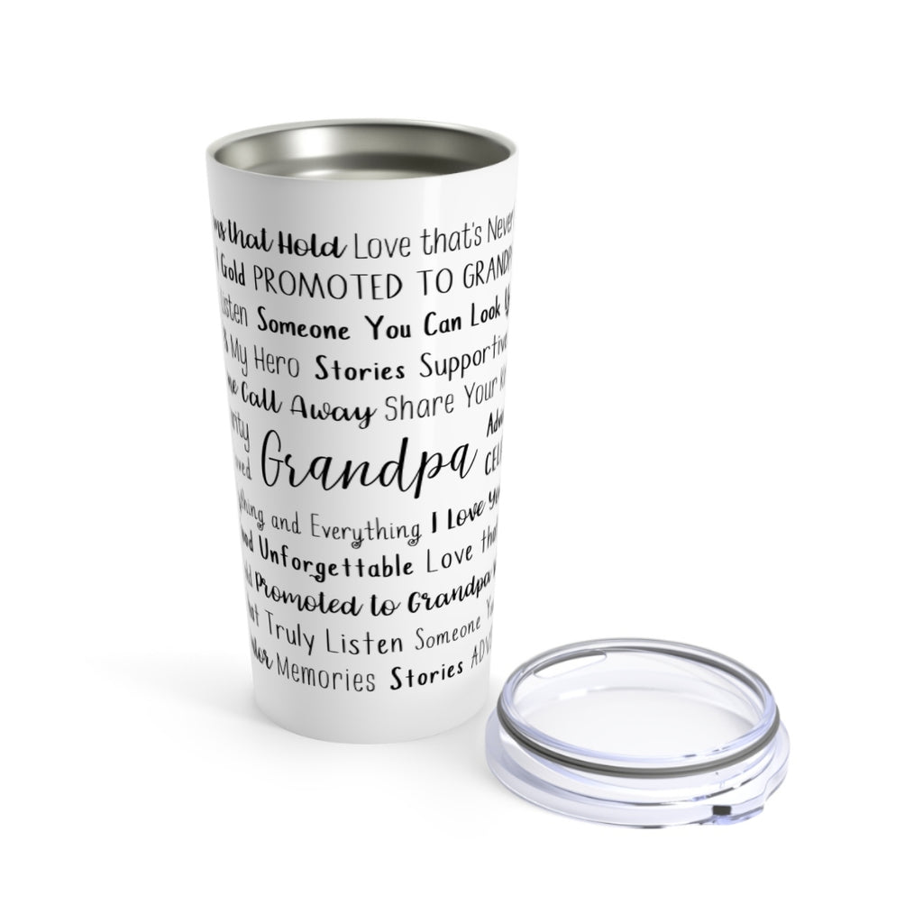 Best Grandpa Ever Travel Coffee Mug Father's Day Gift Tumbler 20