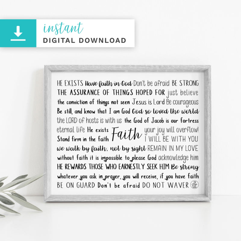 Faith Digital Download