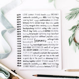 Summer Spiral Notebook