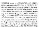 Winter Tumbler